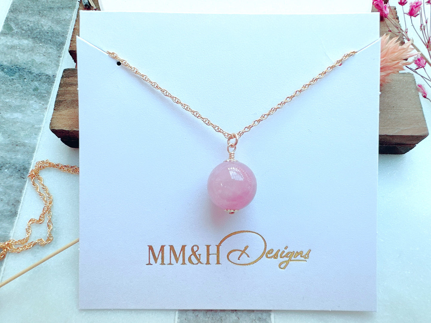 Rose Quartz Necklace