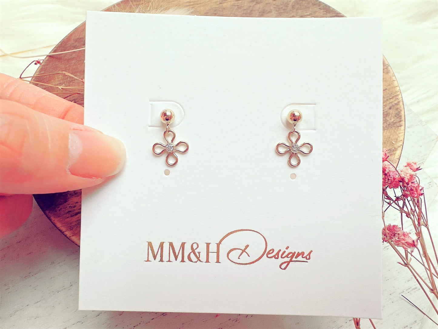 Flower Stud Earrings