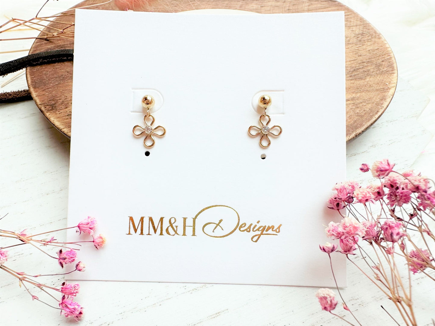 Flower Stud Earrings