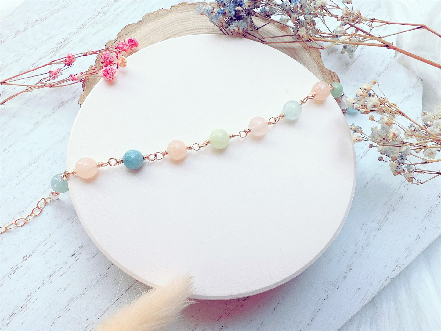 Morganite Bracelet