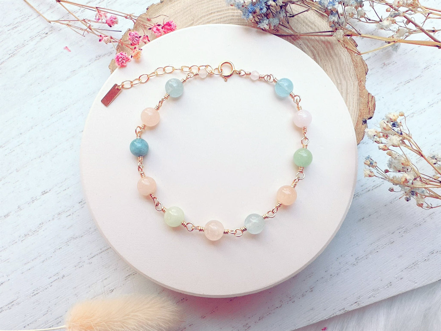 Morganite Bracelet