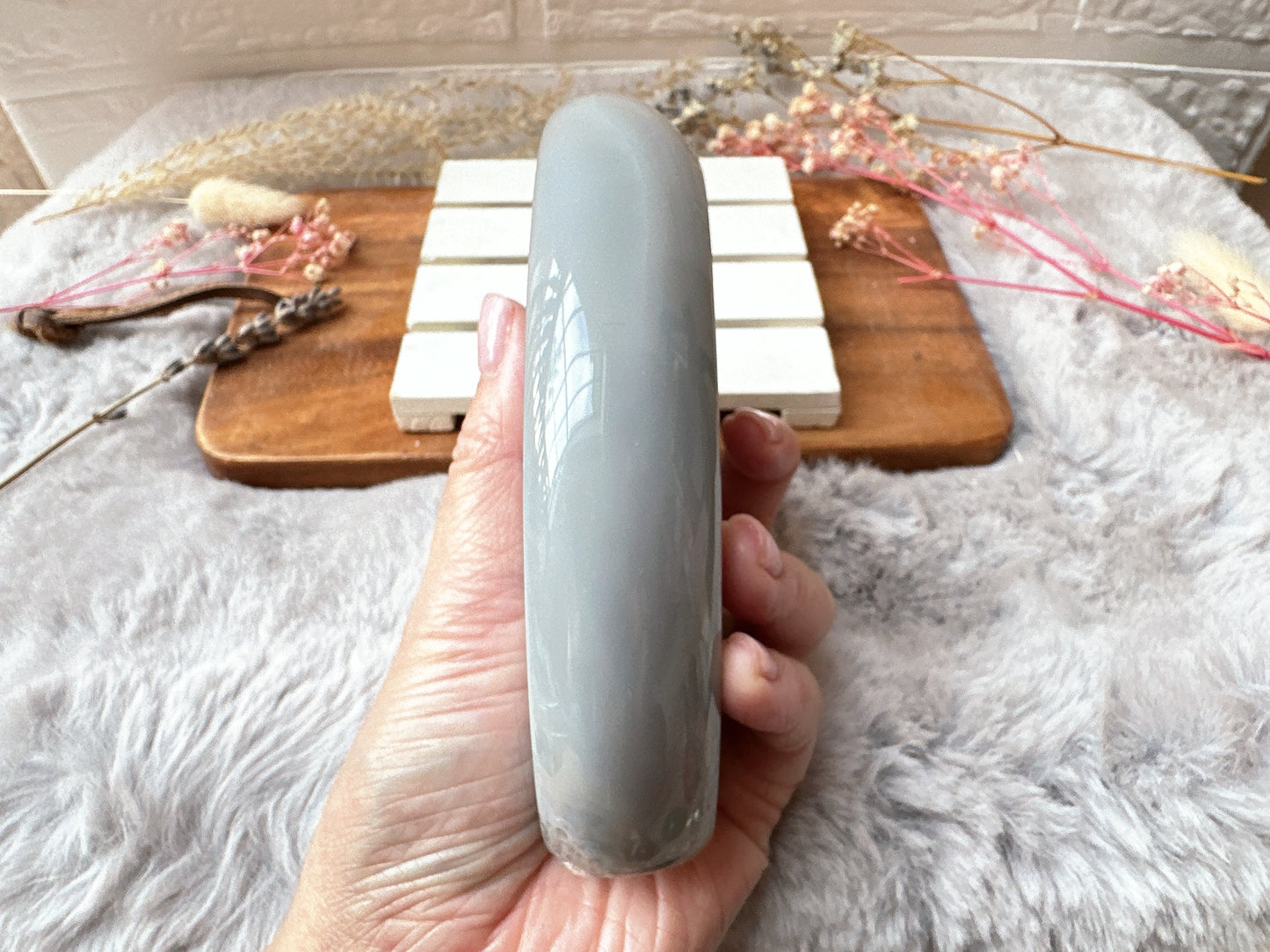Large Agate with Druzy Free Form