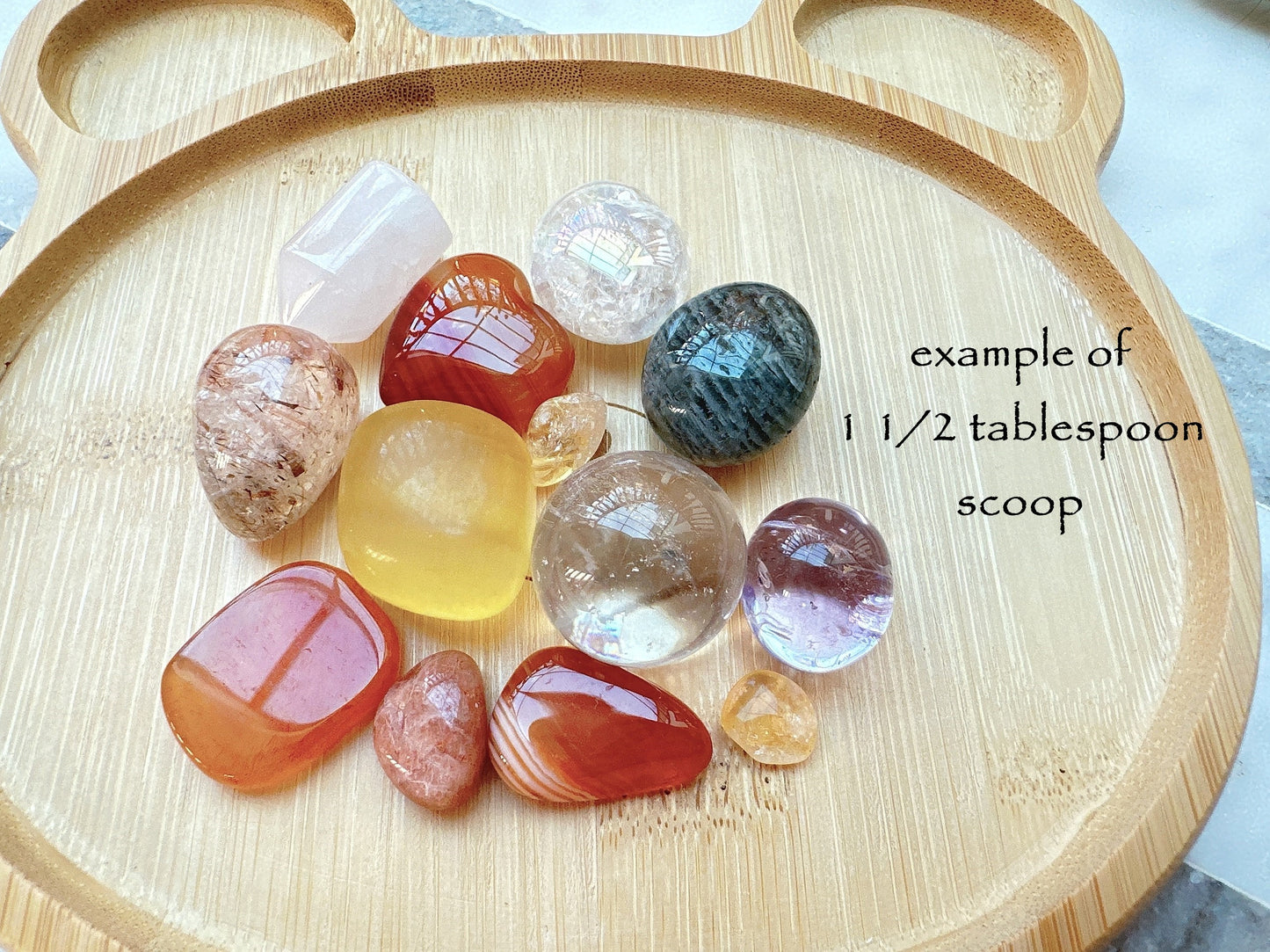 Beautiful Dawn Crystal Confetti Scoop