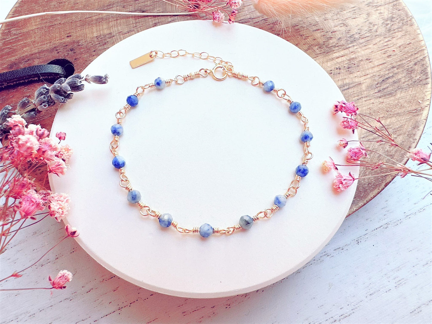 Blue Spot Jasper Bracelet