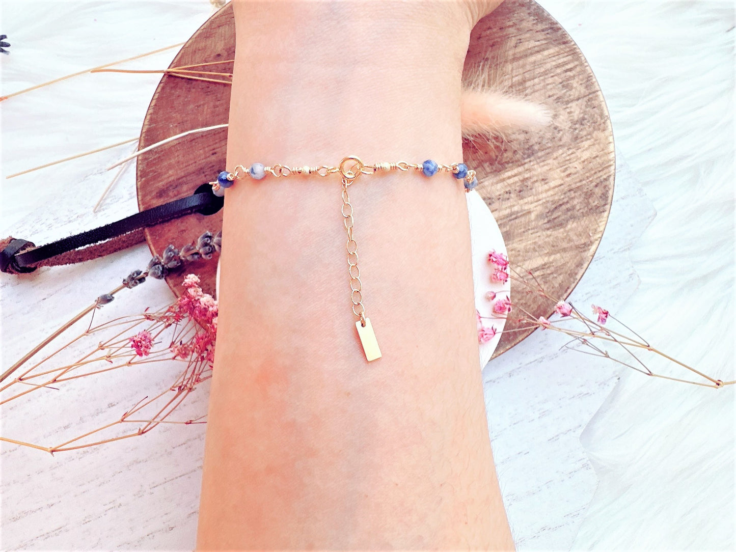 Blue Spot Jasper Bracelet