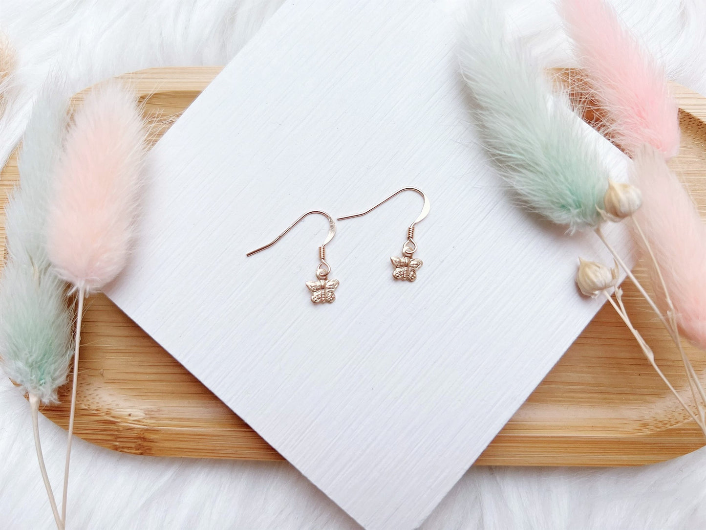 Butterfly Charm Earrings