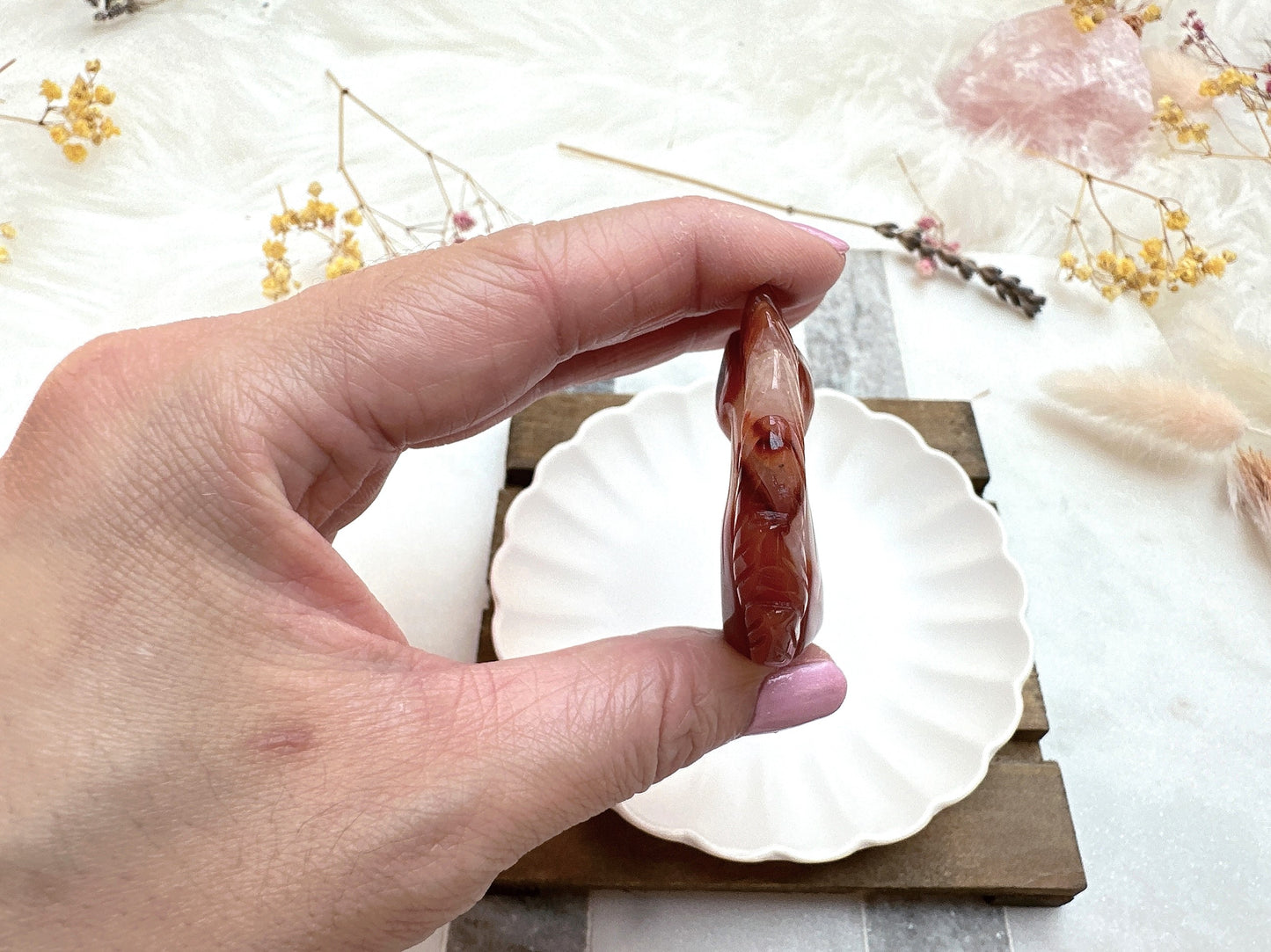Small Carnelian Unicorn