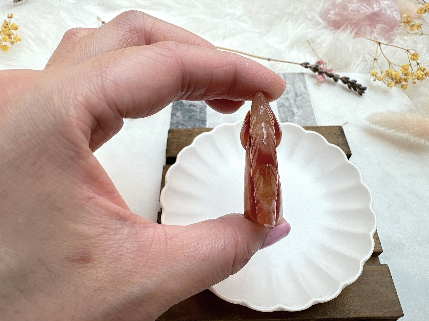 Small Carnelian Unicorn