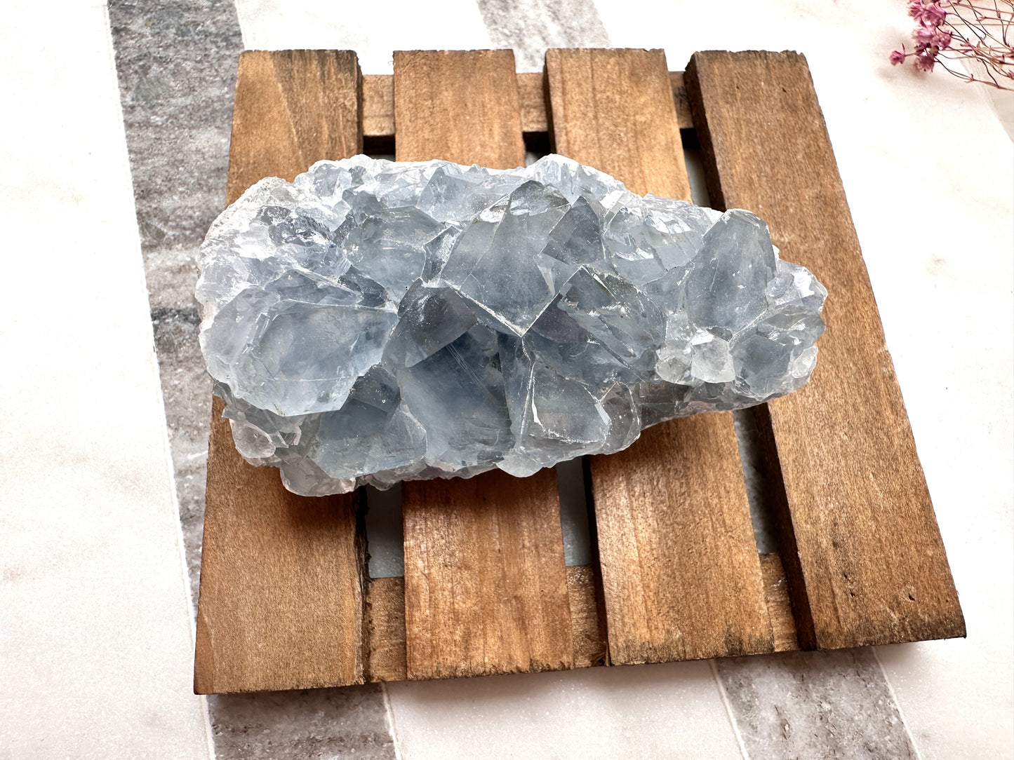 Raw Celestite Cluster