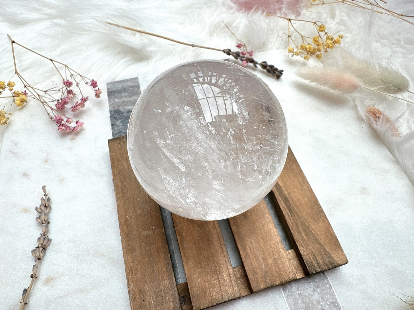 Clear Quartz Sphere
