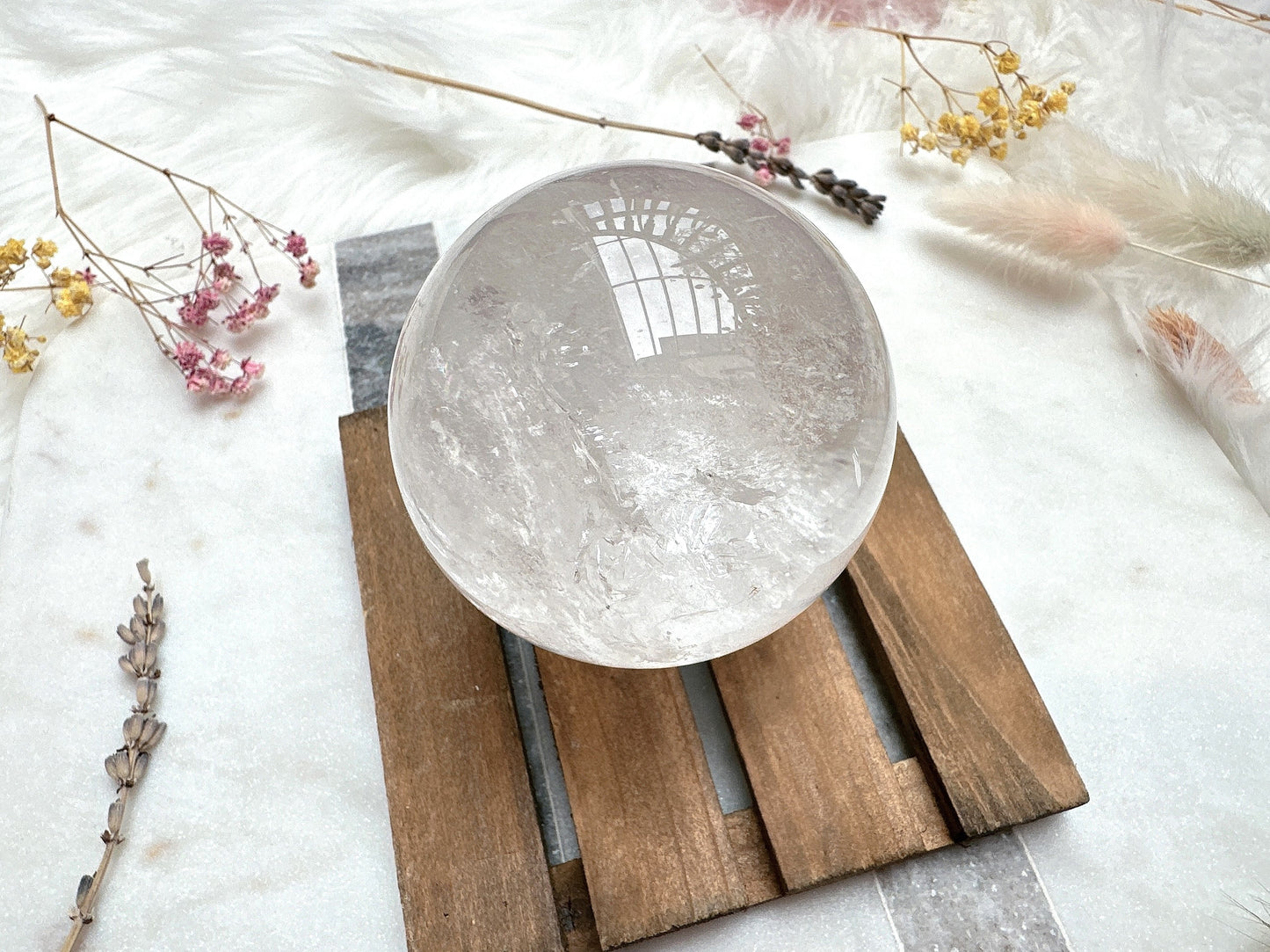 Clear Quartz Sphere
