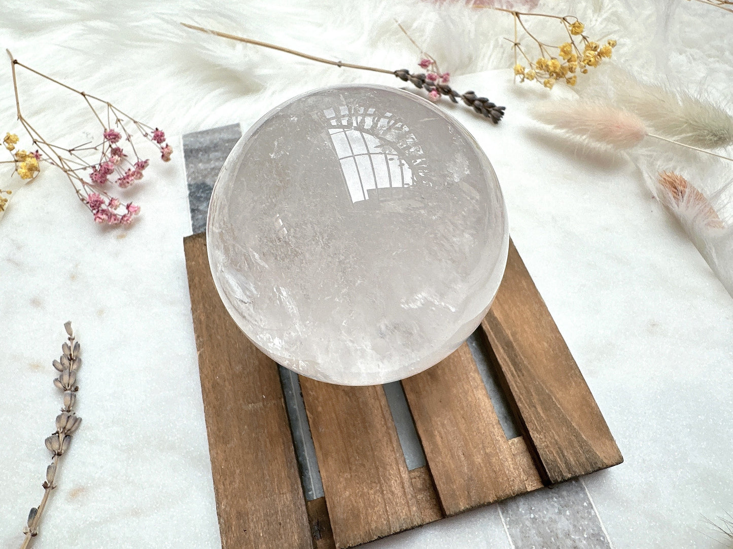 Clear Quartz Sphere