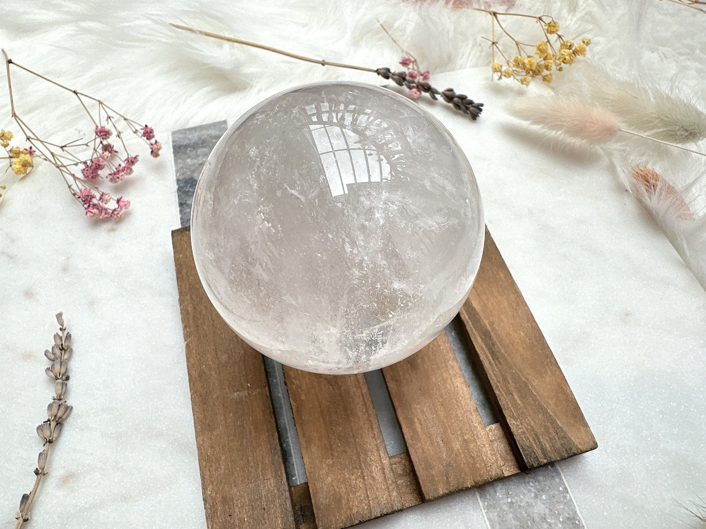 Clear Quartz Sphere