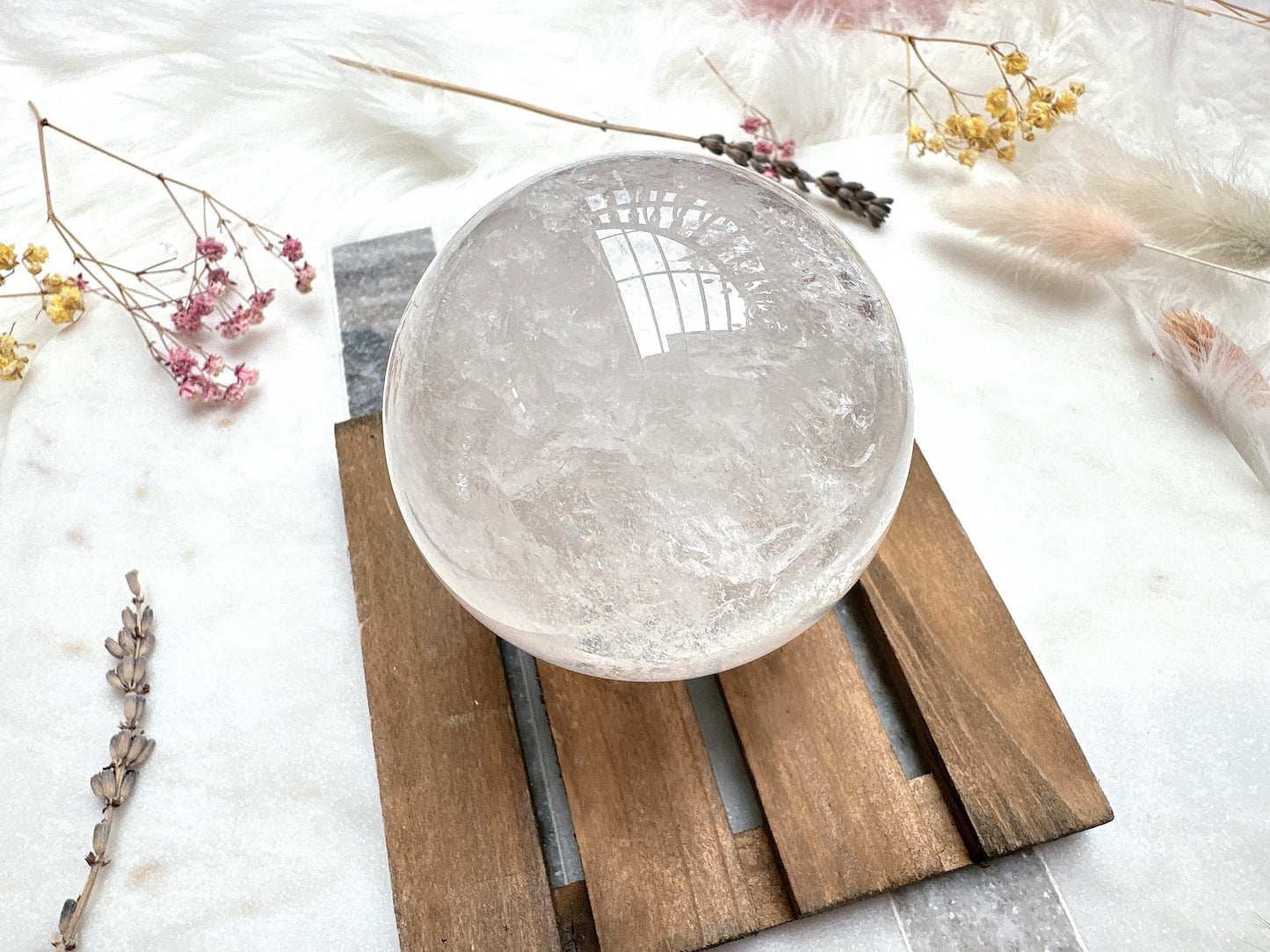 Clear Quartz Sphere