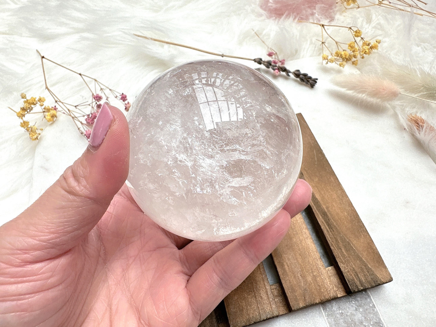 Clear Quartz Sphere