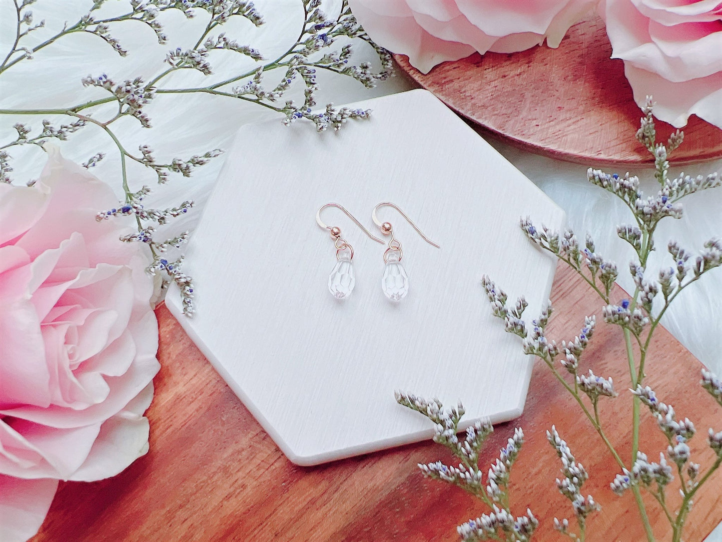 Crystal Drop Earrings