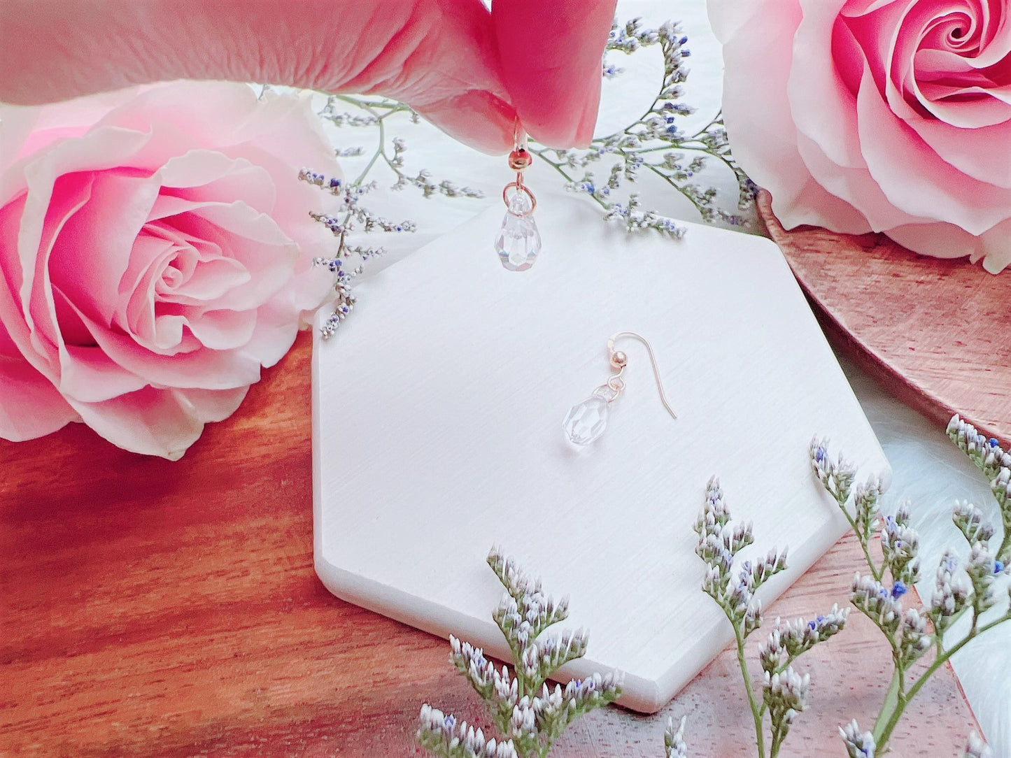 Crystal Drop Earrings
