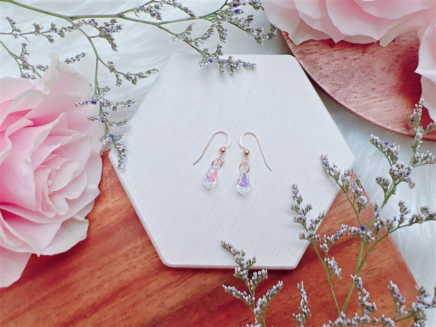 Crystal Drop Earrings