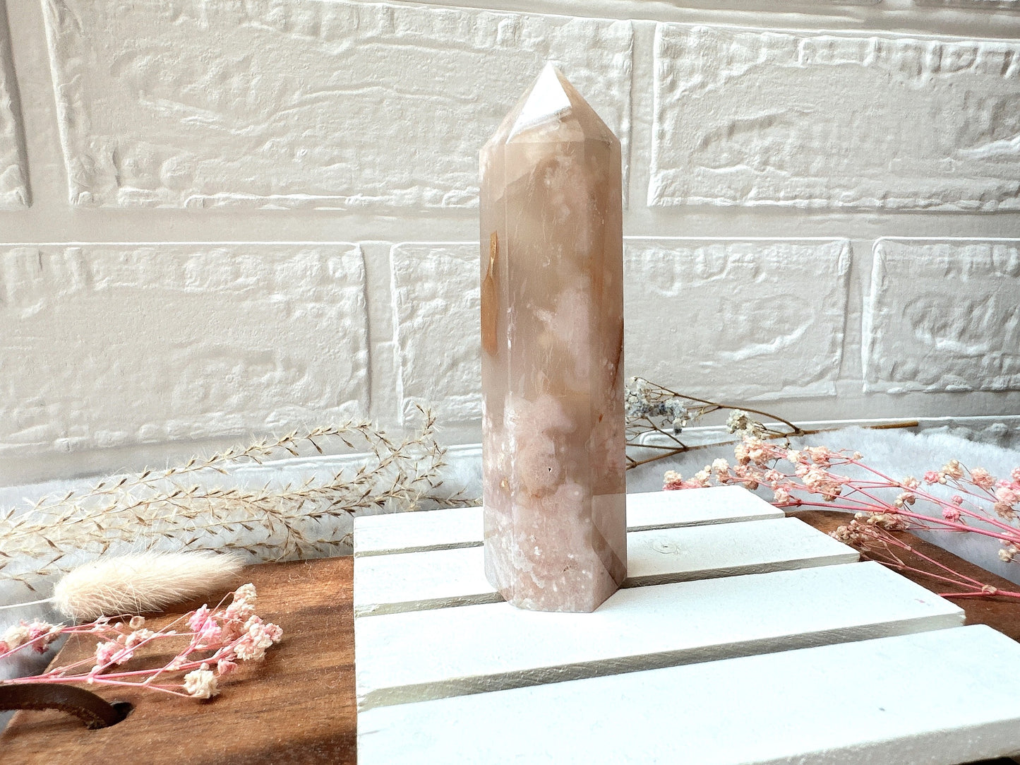 Flower Agate Tower Obelisk