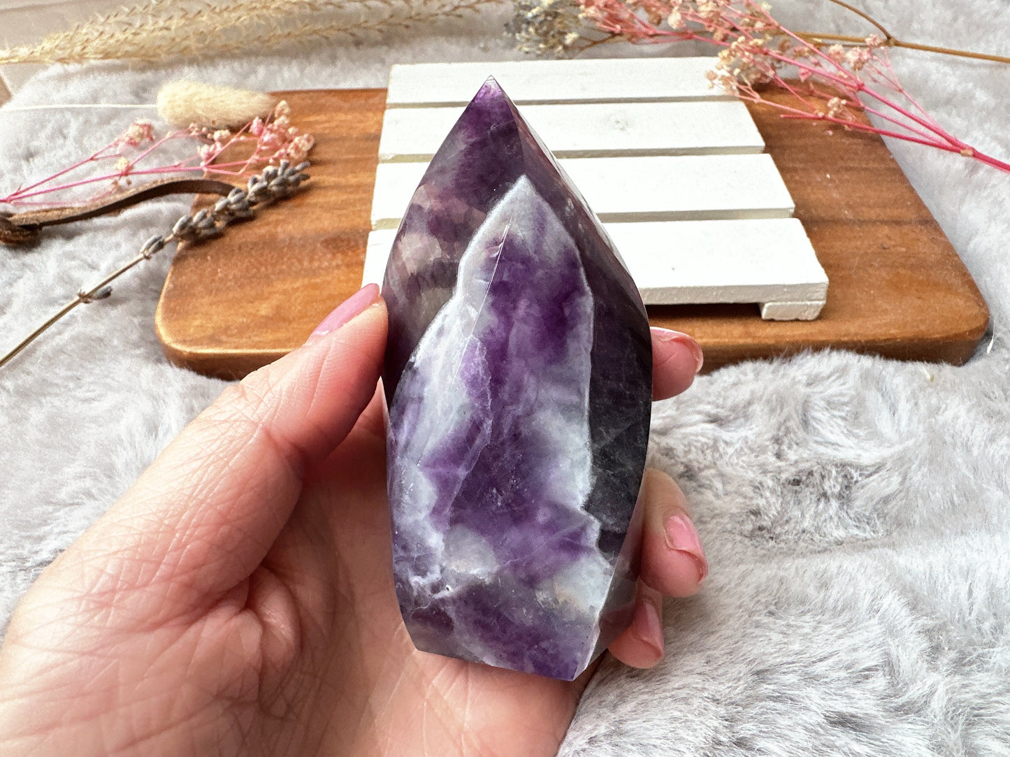 Watermelon Fluorite Flame