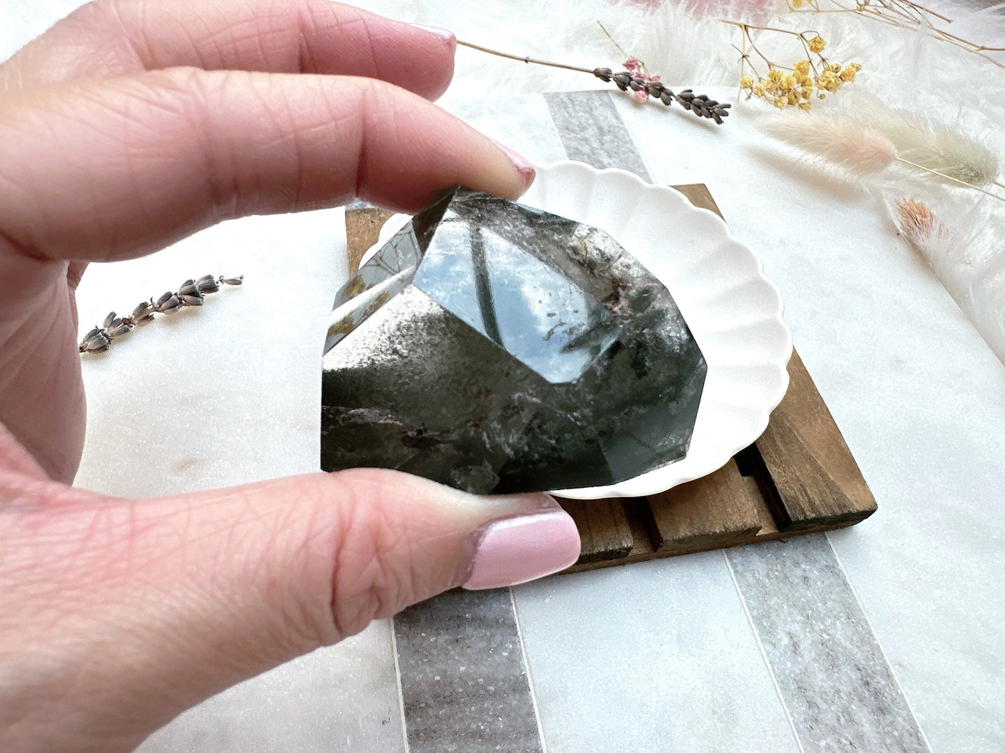 Small Garden Quartz Lodalite Free Form