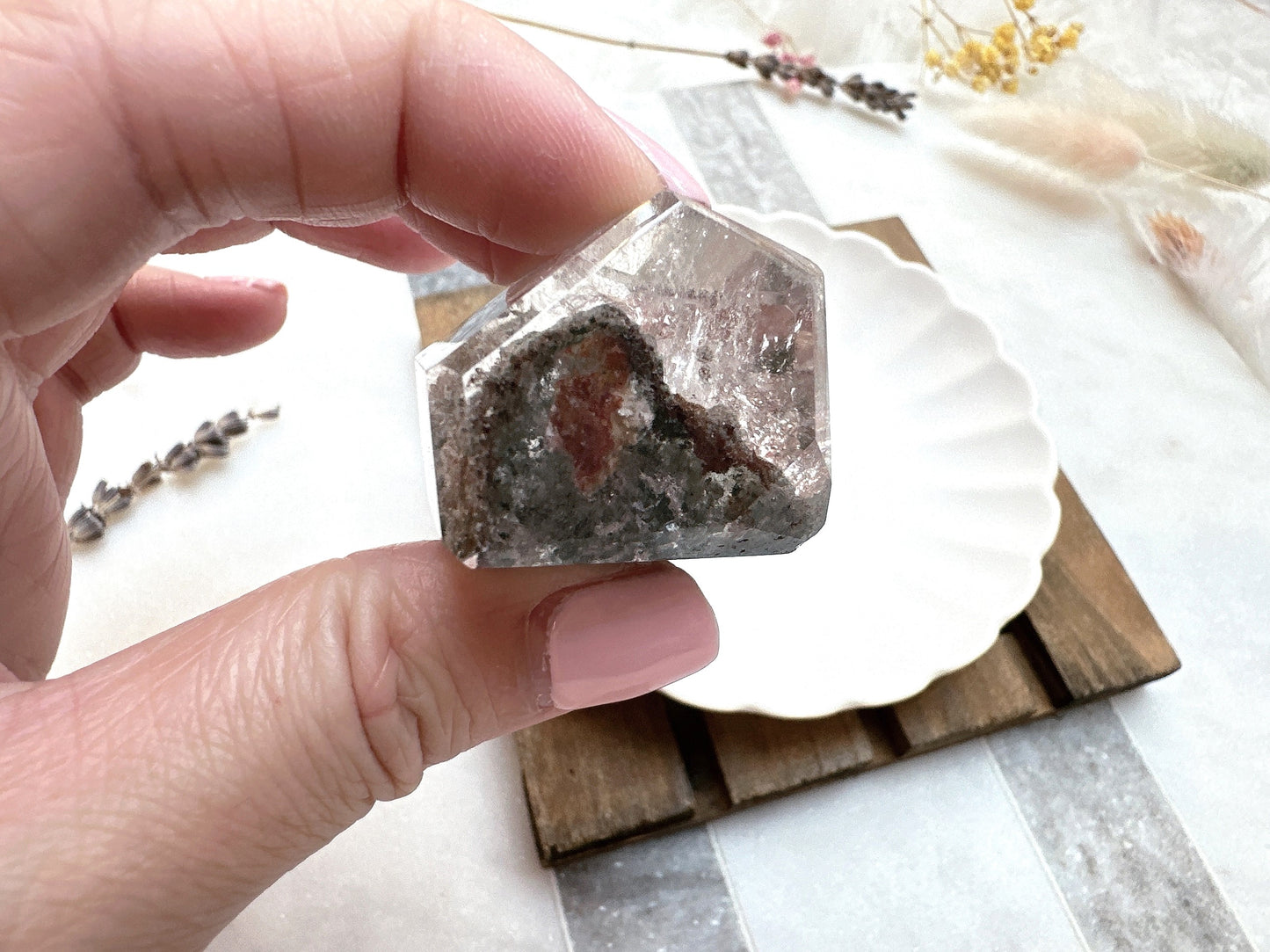Small Garden Quartz Lodalite Free Form