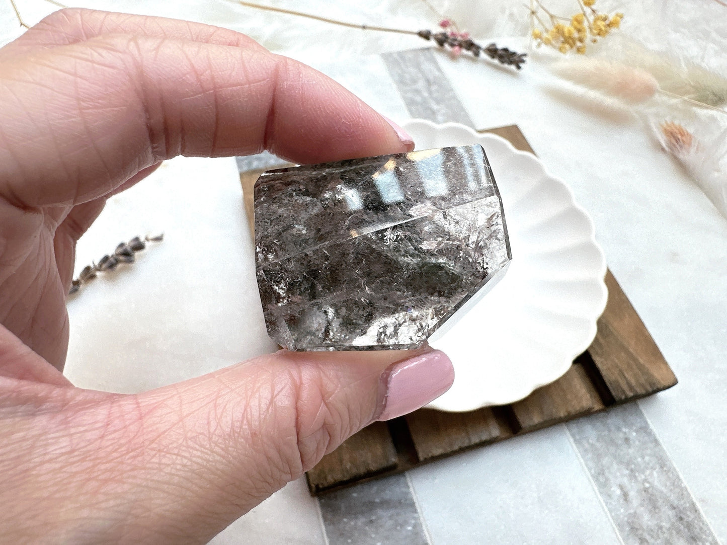 Small Garden Quartz Lodalite Free Form