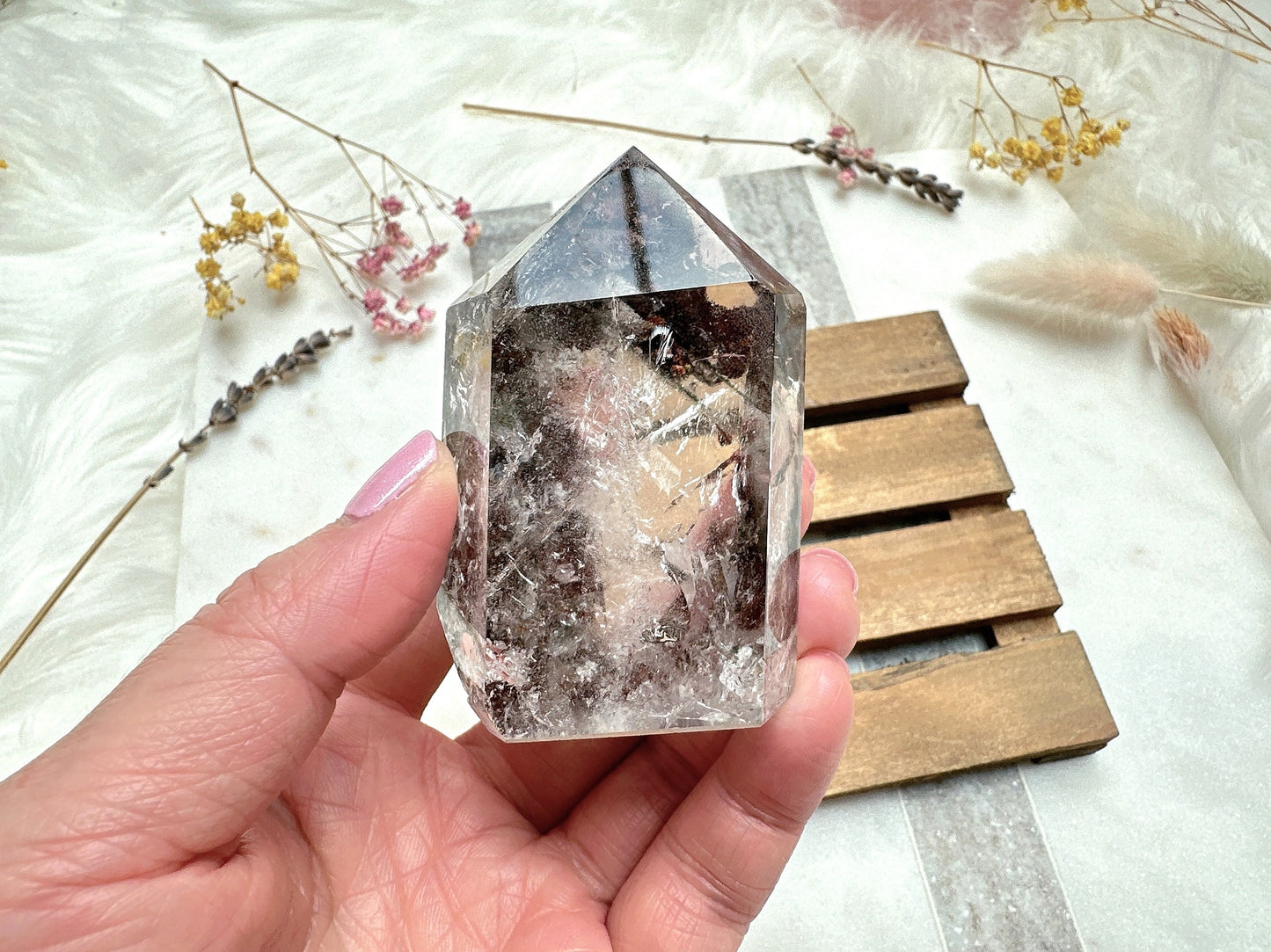 Small Garden Quartz Tower