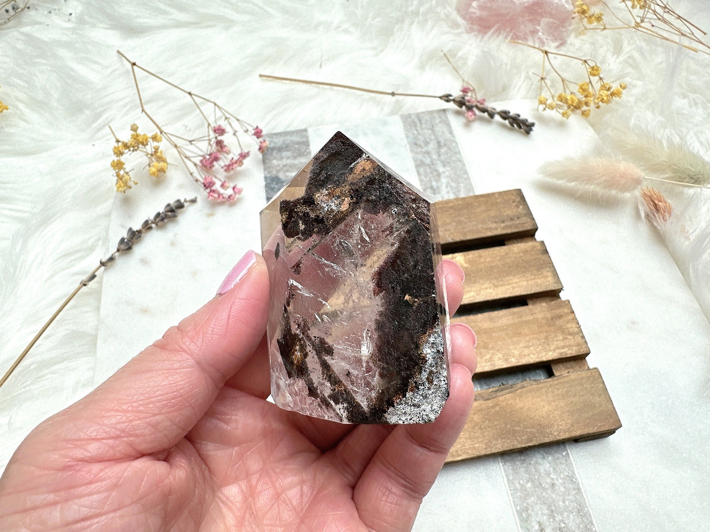 Small Garden Quartz Tower
