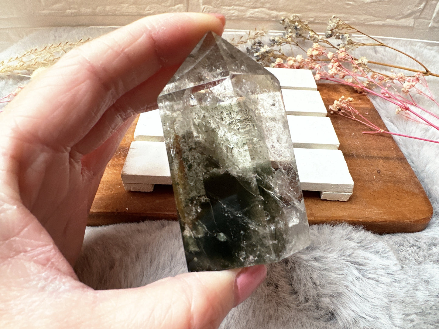 Garden Quartz Polished Point