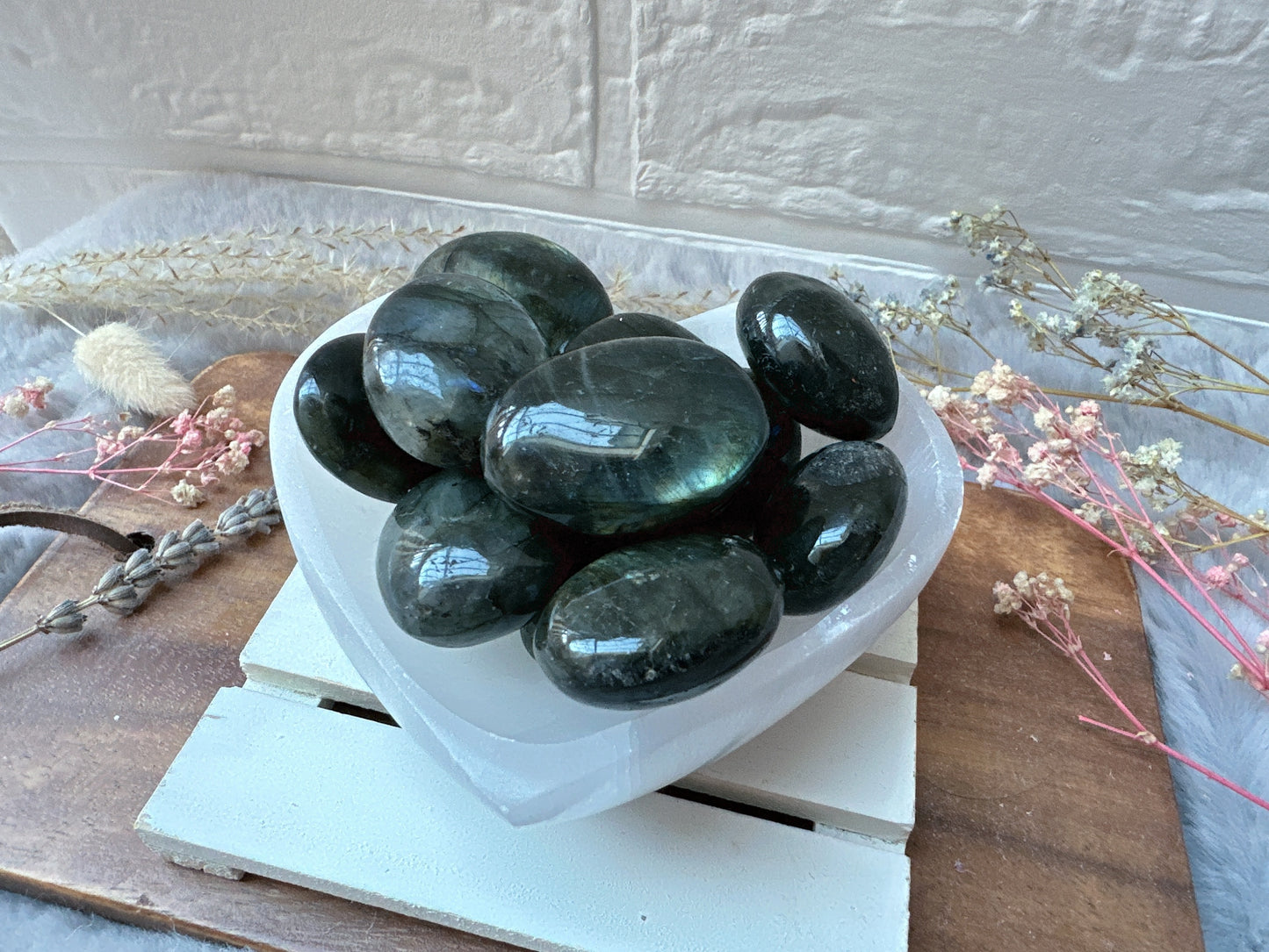 One Labradorite Tumble