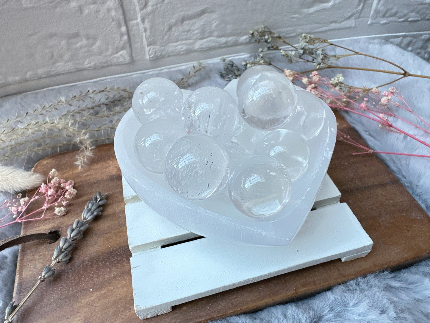 One Mini Clear Quartz Sphere