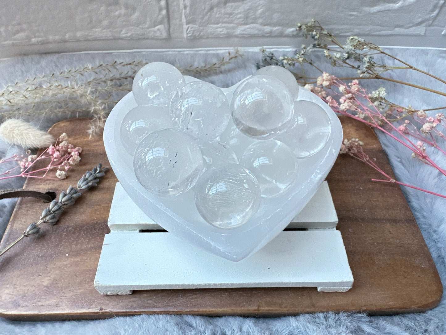 One Mini Clear Quartz Sphere