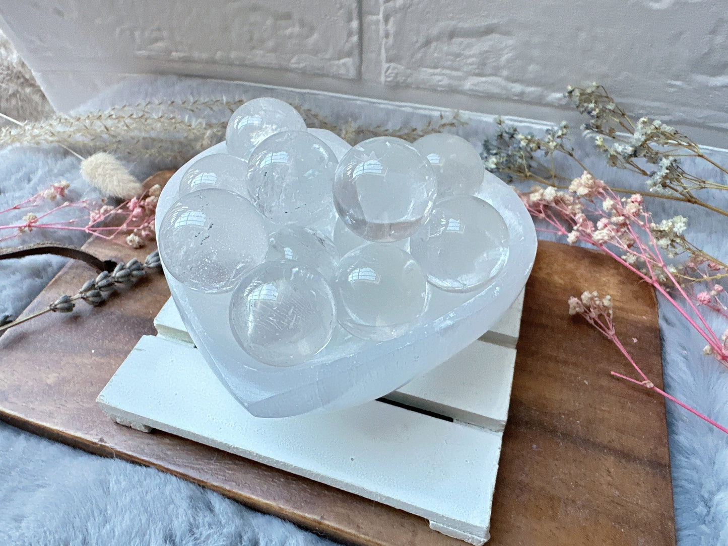 One Mini Clear Quartz Sphere