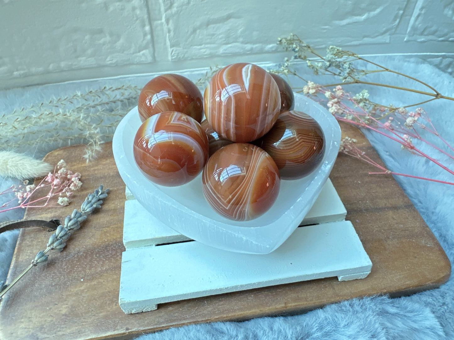 One Small Sardonyx Sphere