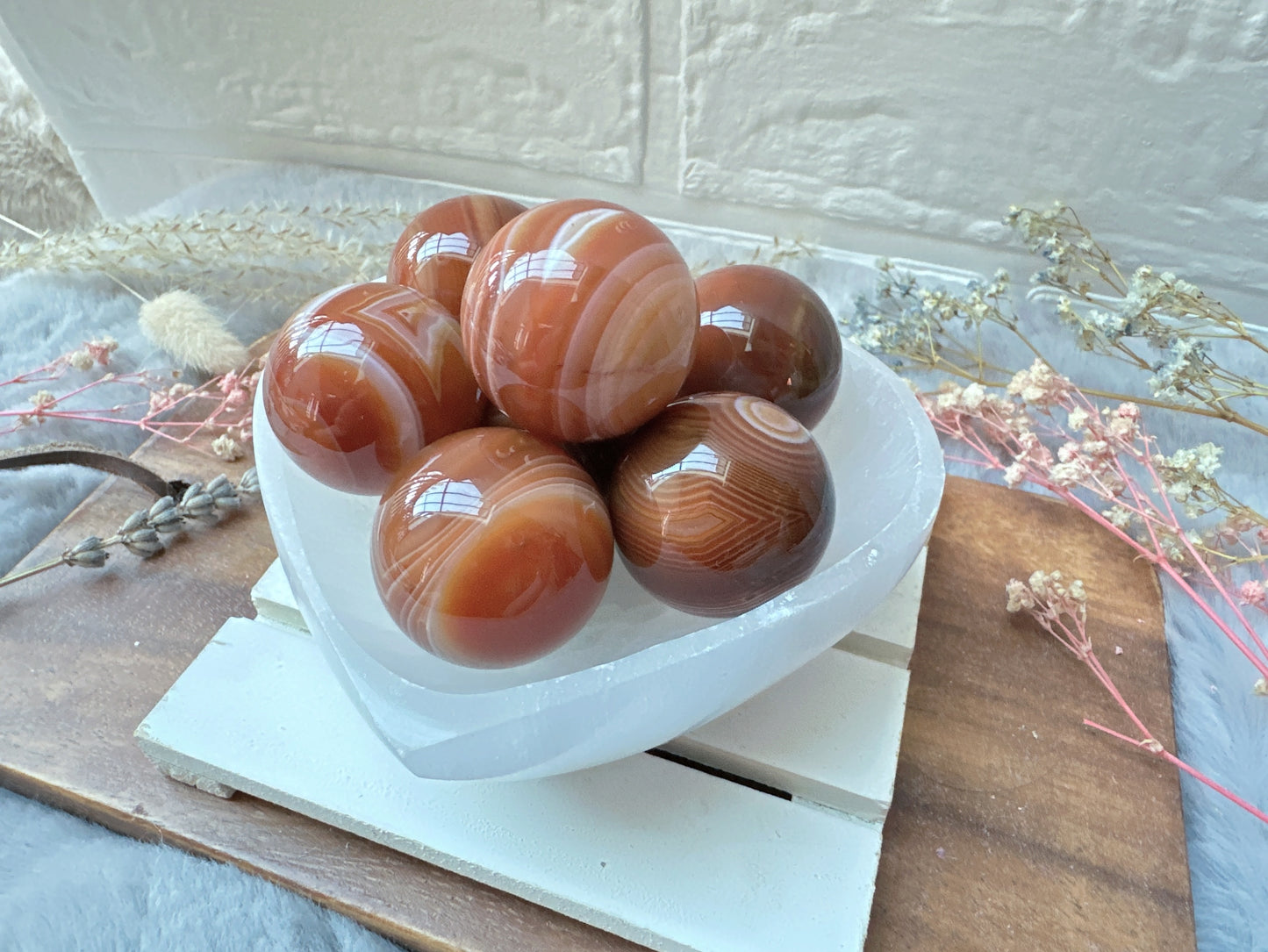 One Small Sardonyx Sphere