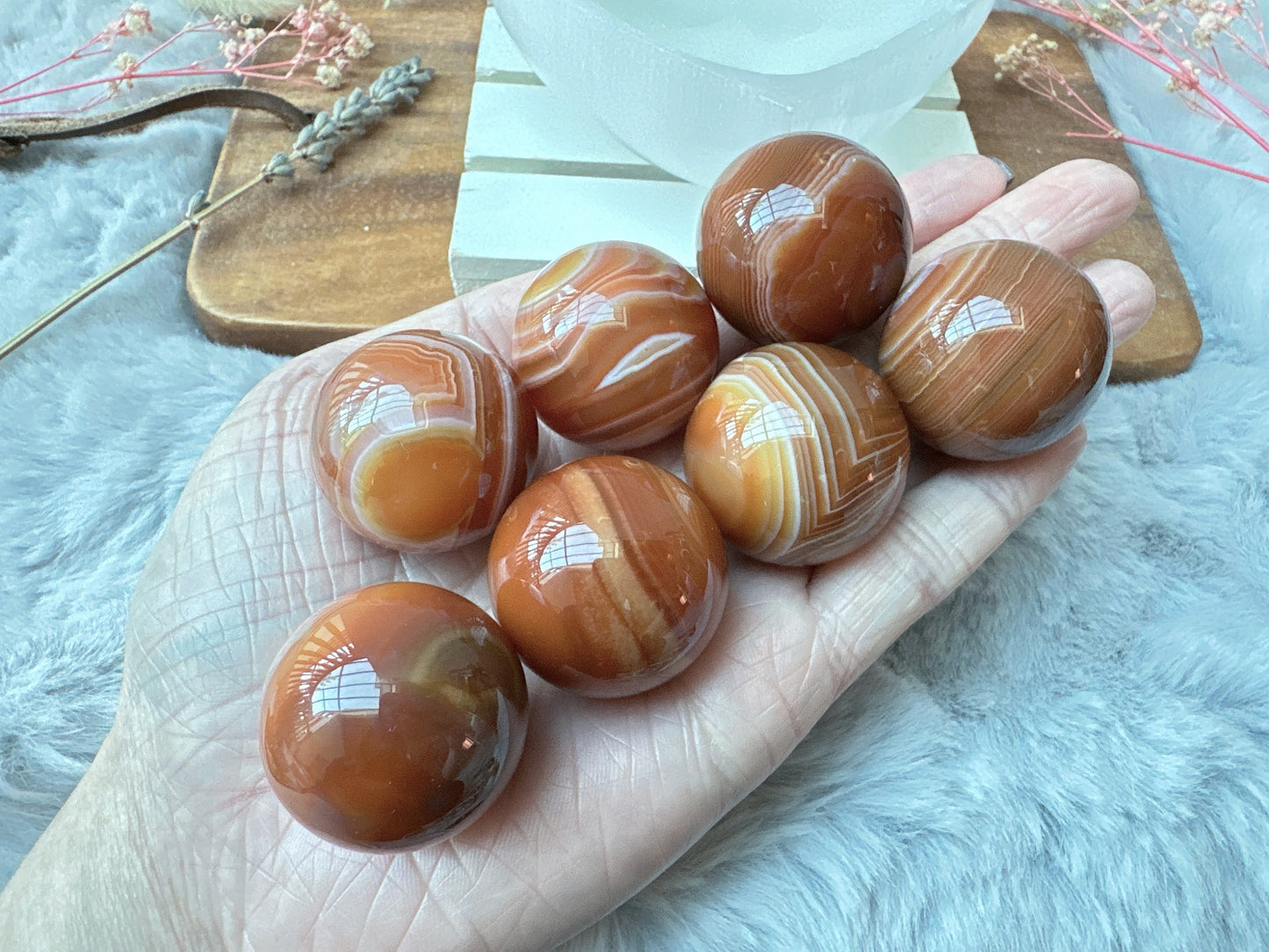 One Small Sardonyx Sphere