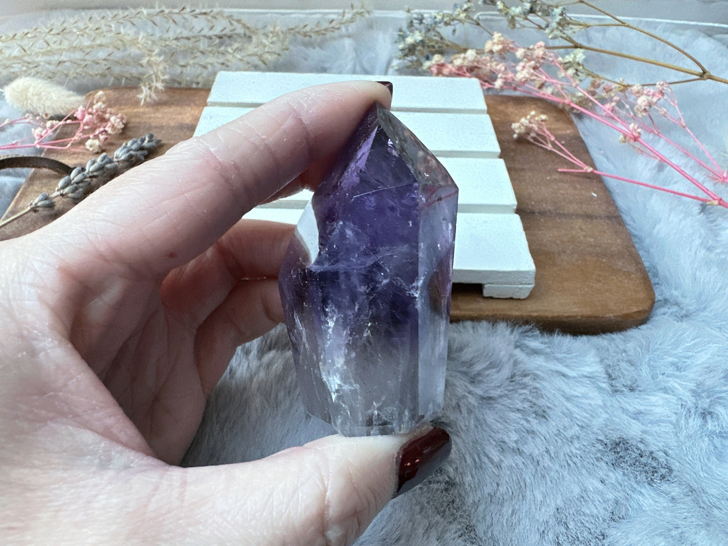 Small Amethyst Polished Point