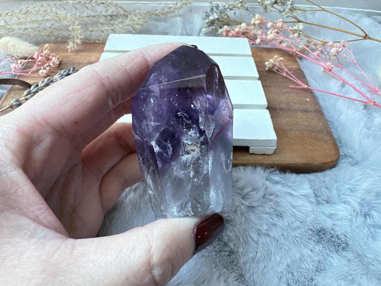 Small Amethyst Polished Point