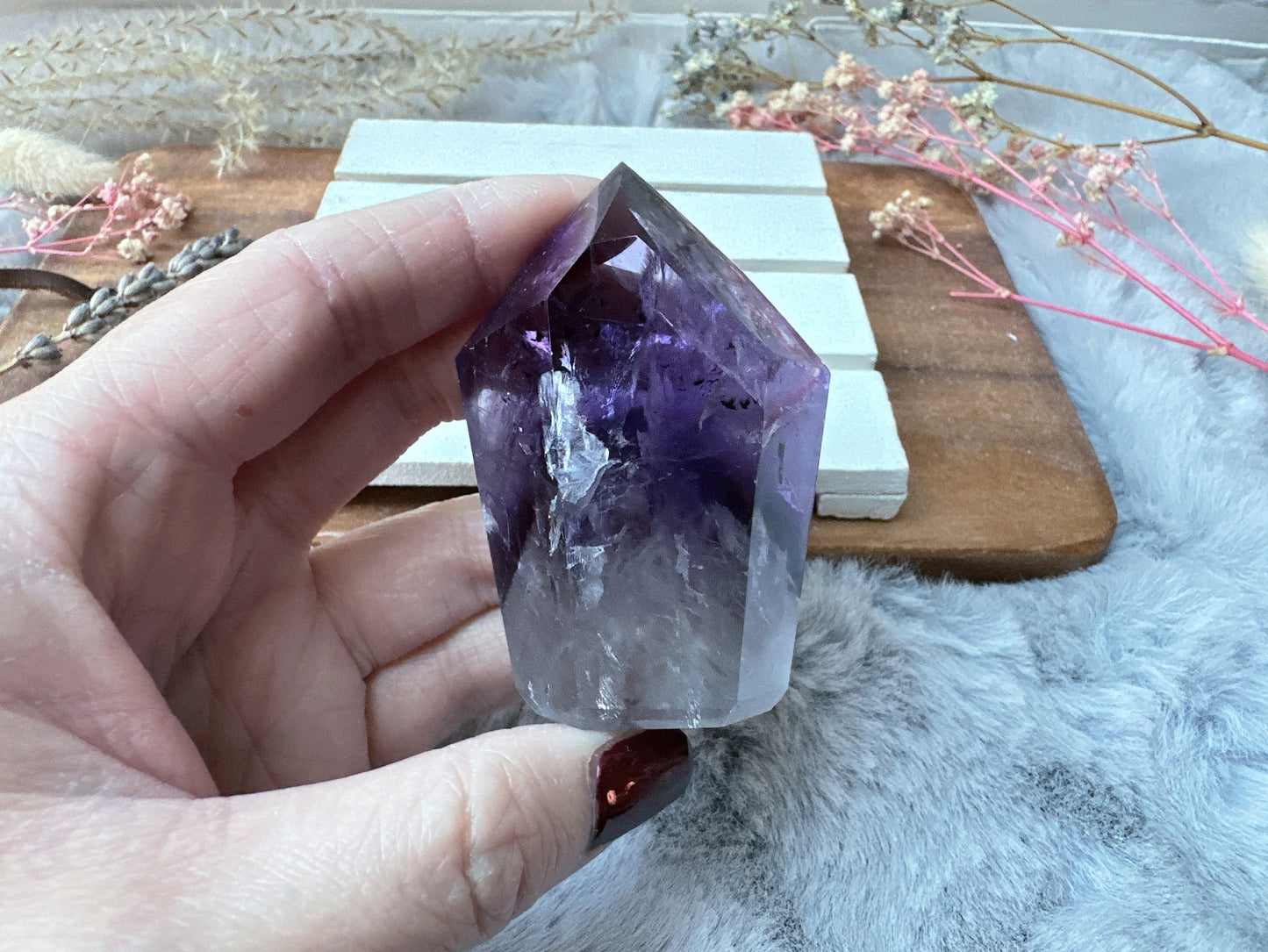 Small Amethyst Polished Point
