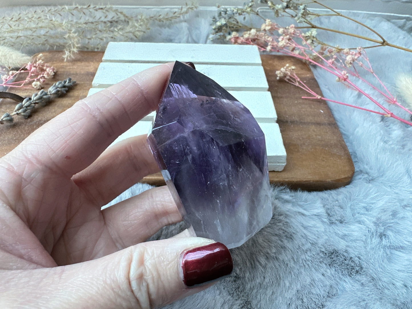 Small Amethyst Polished Point