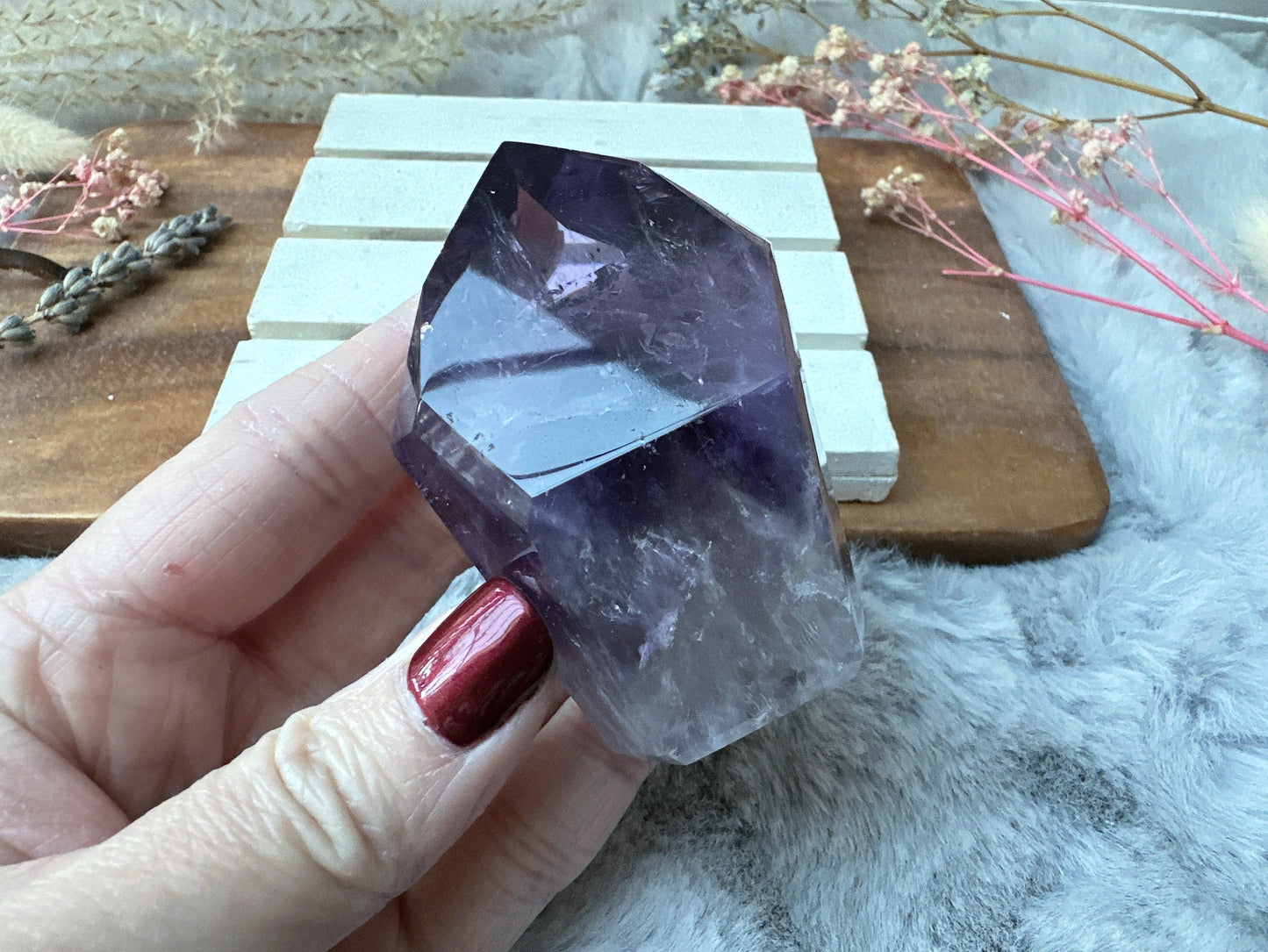 Small Amethyst Polished Point