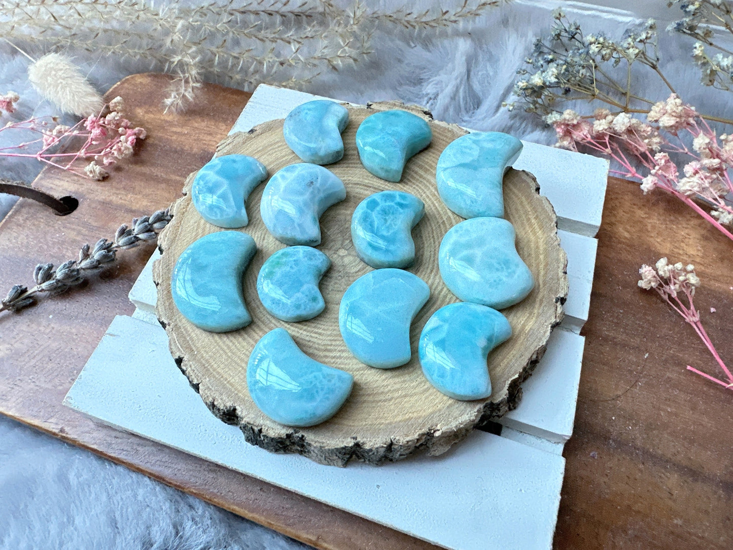 Tiny Larimar Moon