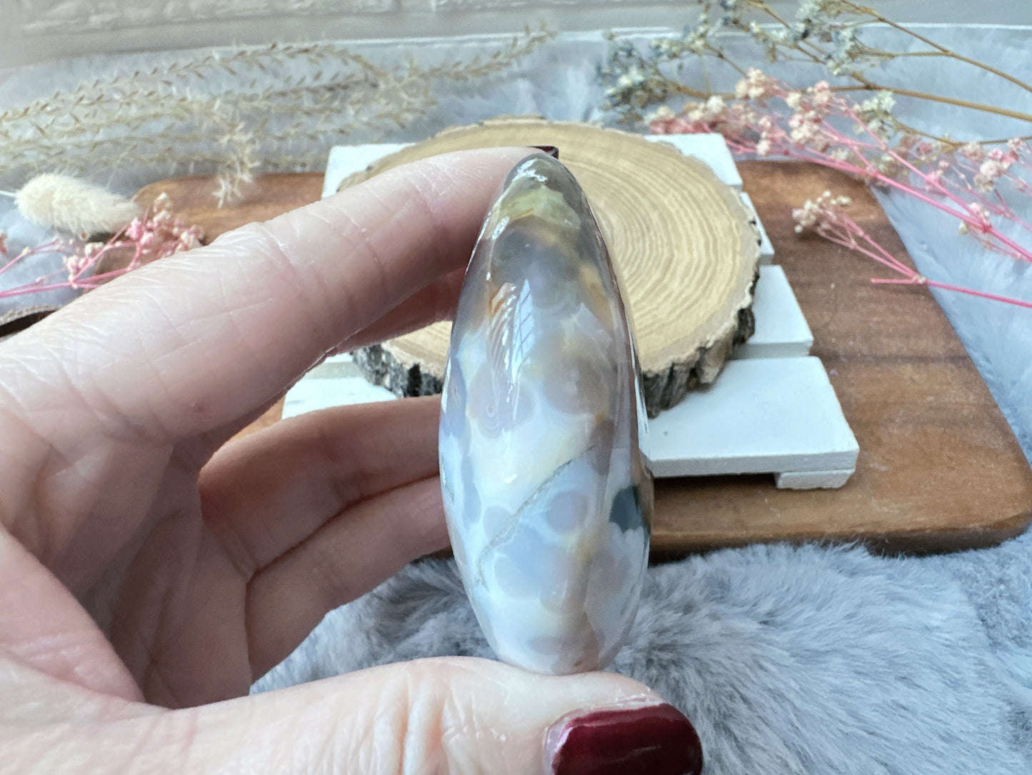 Ocean Jasper Palm Stone