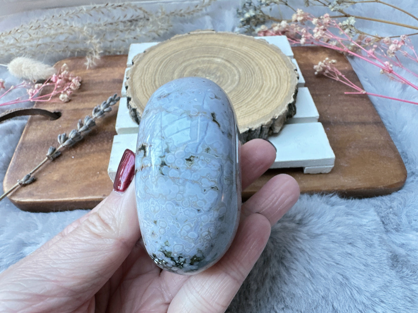 Ocean Jasper Palm Stone