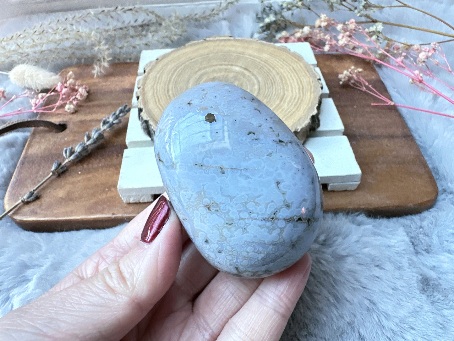 Ocean Jasper Palm Stone