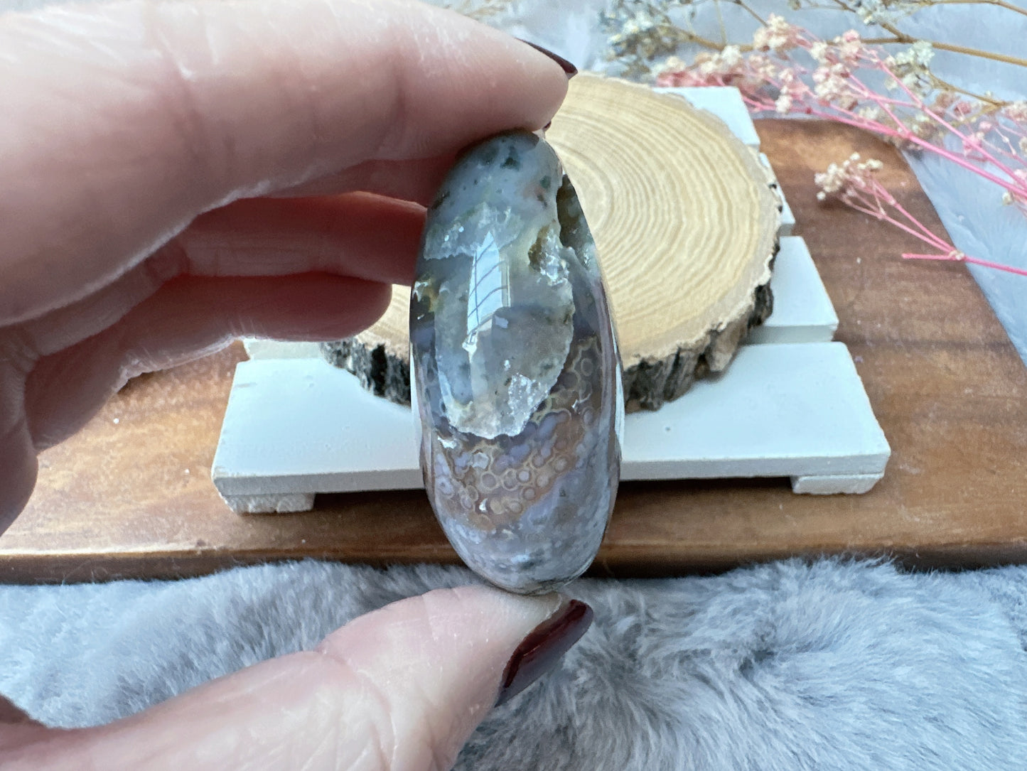 Ocean Jasper Palm Stone