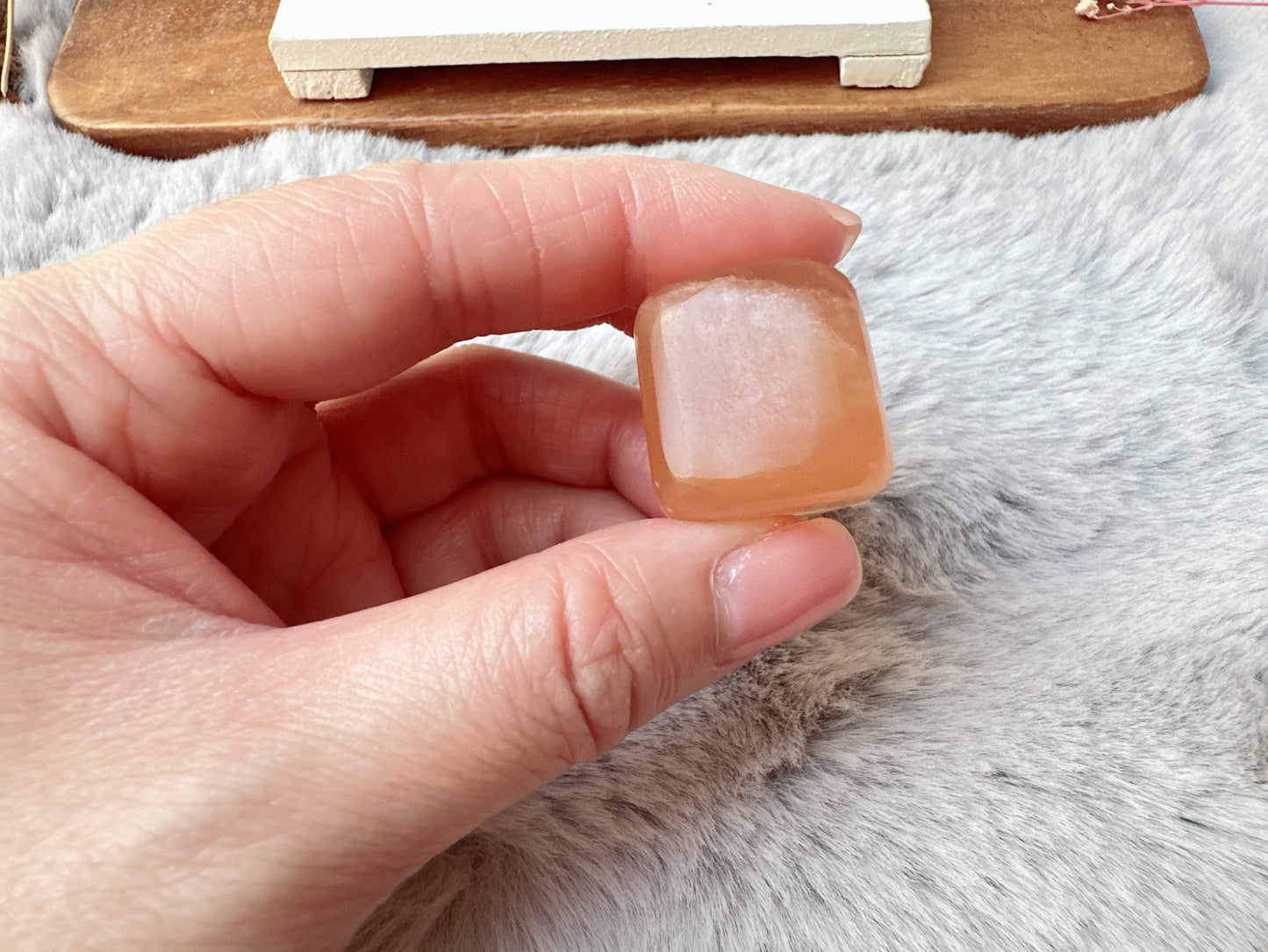 Honey Calcite Tumble