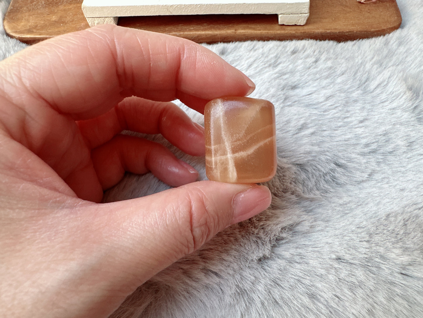 Honey Calcite Tumble