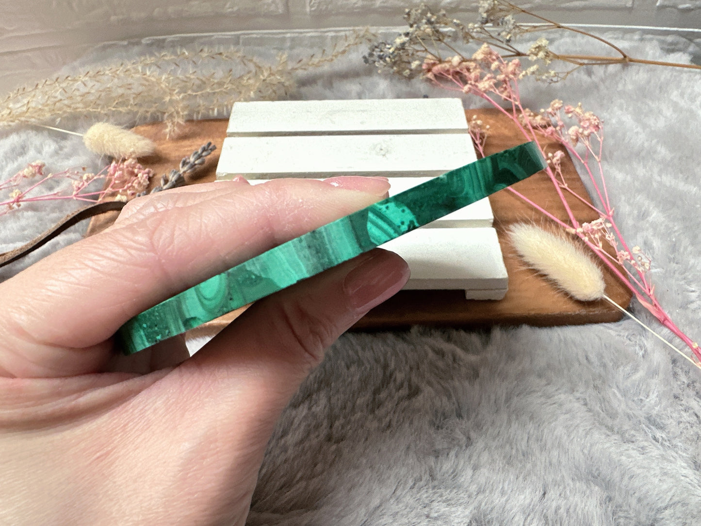 Malachite Round Slab